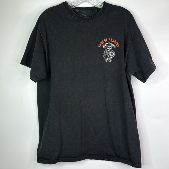 Sons Of Anarchy Charming, Ca Black Grim Tshirt Size Large - Picture 4 of 7